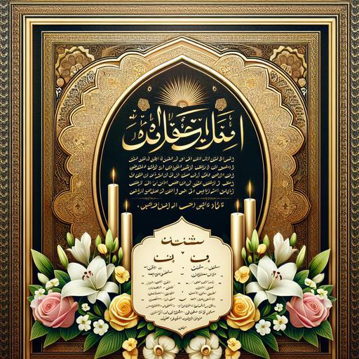 ایده‌هایی برای طراحی اعلامیه ترحیم ساده در فرمت سیاه‌وسفید