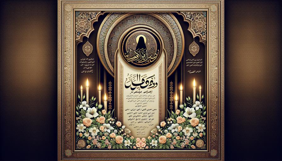 ابزار سریع برای ساخت آنلاین اعلامیه چهلم و سالگرد