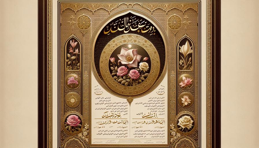 طراحی آنلاین اطلاعیه مراسم تشییع؛ کاملاً قابل ویرایش