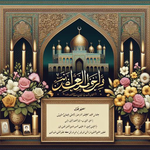 آگهی فوت برای عروس؛ متن و طرح مناسب برای چاپ