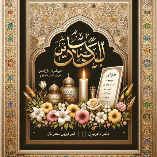 راهنمای طراحی اعلامیه ترحیم با لپ‌تاپ و مرورگر اینترنت