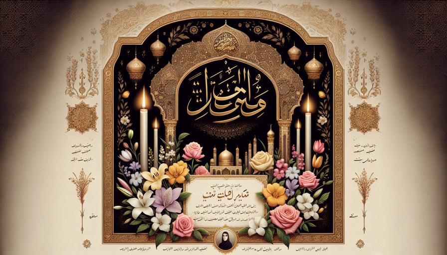 بهترین روش برای درج اسامی بازماندگان در آگهی فوت