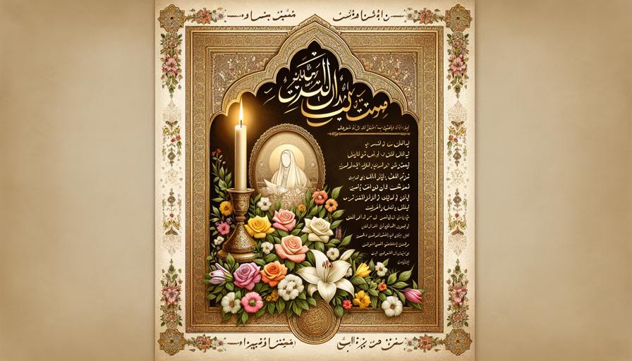 طراحی آنلاین کارت دعوت مراسم ختم؛ زیبا و آماده چاپ