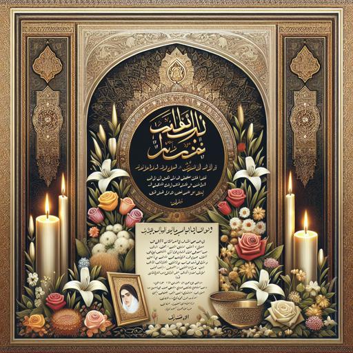 چگونه متن تسلیت را به صورت هنری و زیبا در آگهی فوت درج کنیم