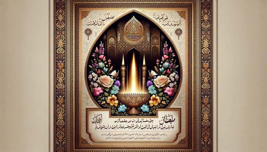 طراحی اعلامیه ترحیم برای پدربزرگ با جملات محترمانه