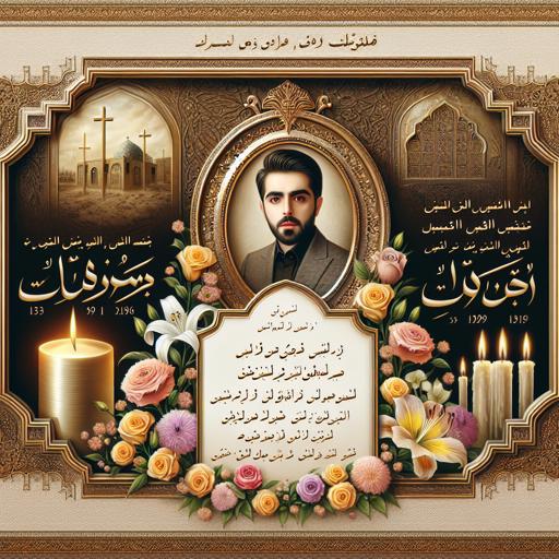 تأثیر استفاده از سایه‌ها و افکت‌ها در طراحی اعلامیه ترحیم