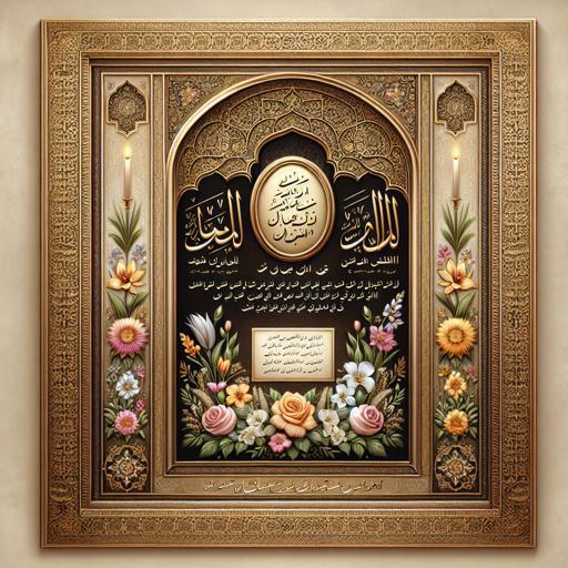 اهمیت فاصله‌گذاری و چینش متن در آگهی فوت