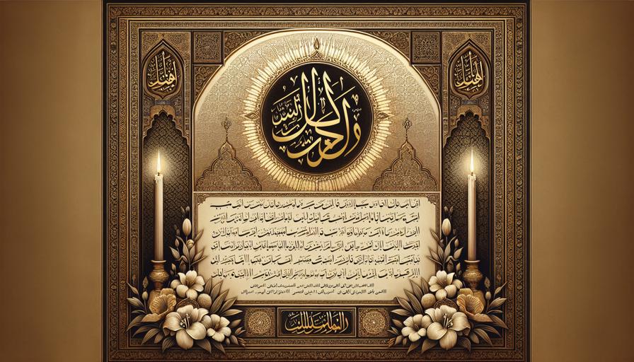 ساخت آنلاین اعلامیه ترحیم با فونت‌های مذهبی و رسمی