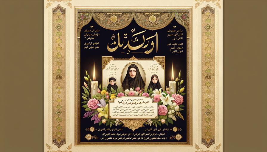 تأثیر کیفیت عکس در زیبایی و احترام آگهی فوت