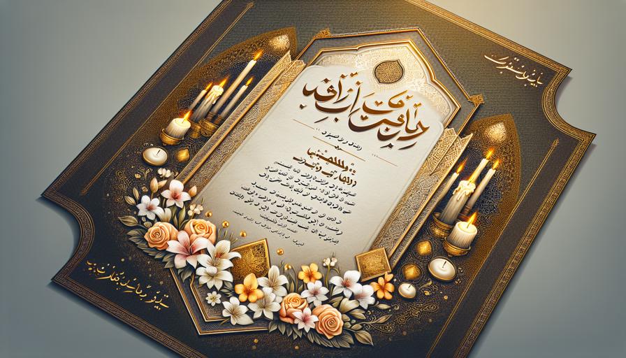 اعلامیه ترحیم کاربردی؛ تمرکز بر اطلاعات مهم و ضروری