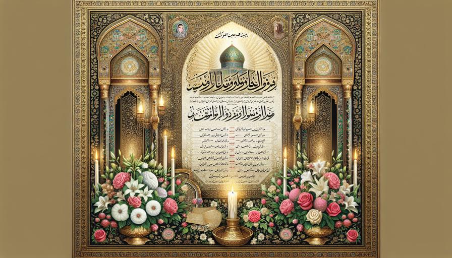 نکات مهم برای طراحی اعلامیه ترحیم قابل چاپ در خانه