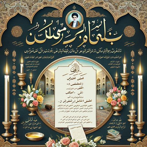 نقش فضای خالی در زیبایی آگهی فوت