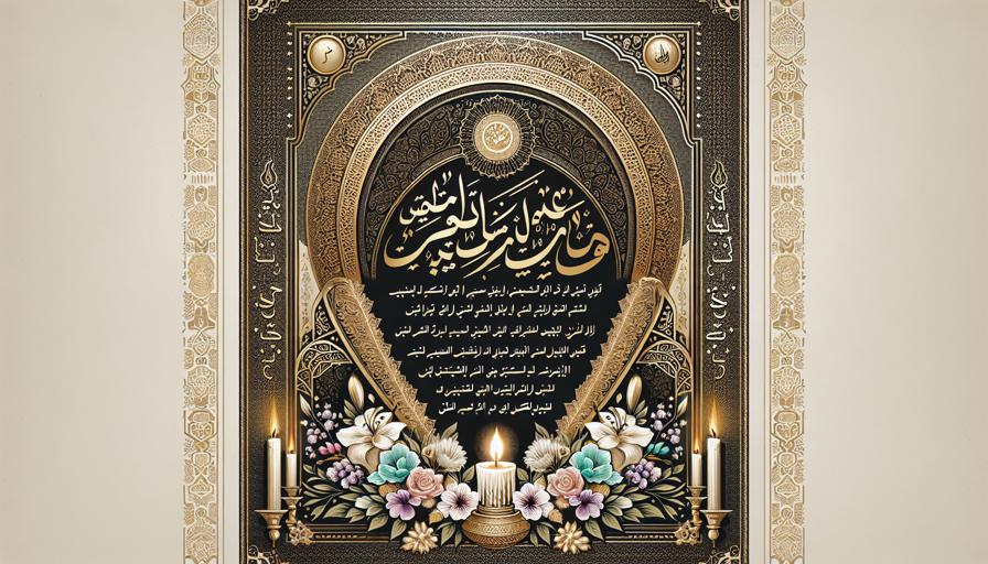 نکات مهم در نوشتن تاریخ و مکان مراسم در اعلامیه ترحیم