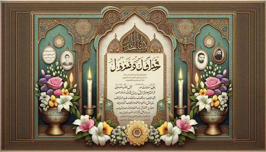 آگهی فوت برای مادرزن؛ متن آماده و ادبی