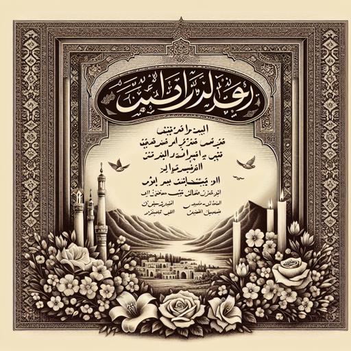 اعلامیه ترحیم هماهنگ با فرهنگ و عرف اجتماعی