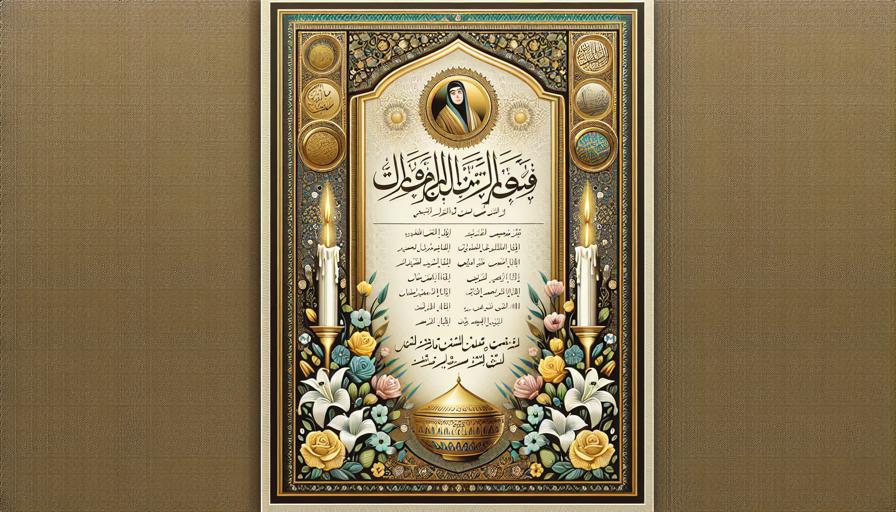 ساخت آسان آگهی فوت با هوش مصنوعی و قالب‌های آماده