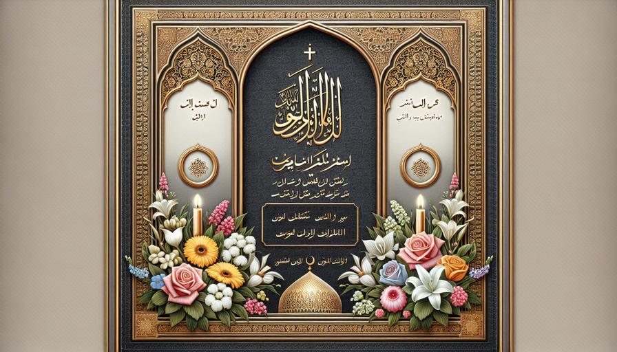 اعلامیه ترحیم آنلاین با فونت‌های رسمی؛ دانلود نسخه چاپی