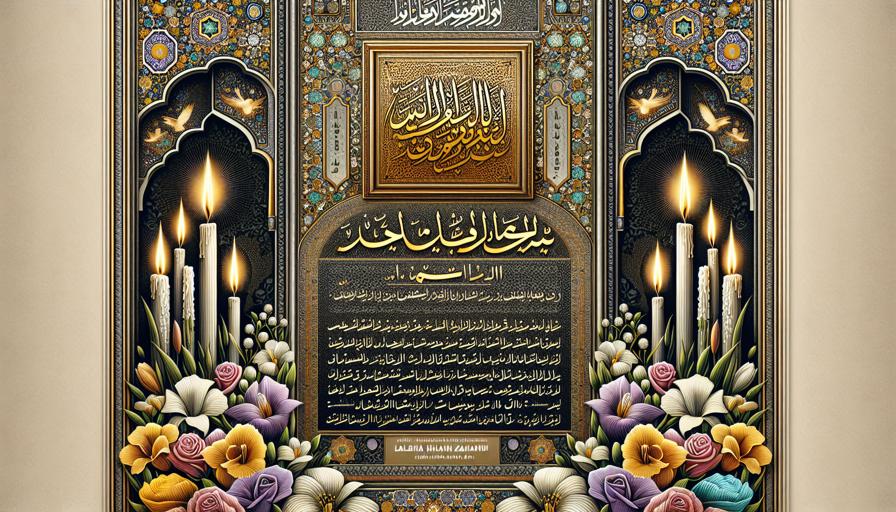 نقش مذهب در نوشتن اعلامیه فوت