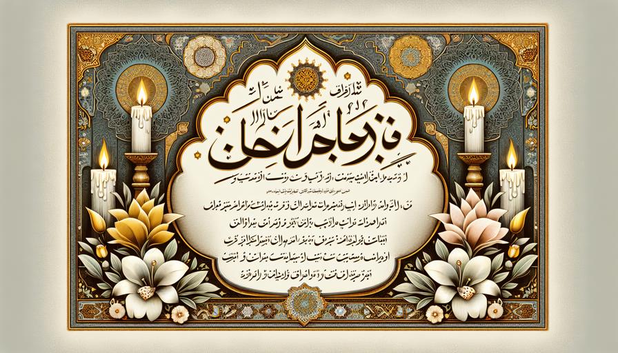 اعلامیه ترحیم برای برادرزاده؛ متن کوتاه و تأثیرگذار