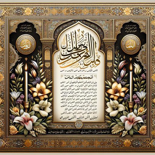 نمونه متن اعلامیه ترحیم برای دایی؛ رسمی و مودبانه