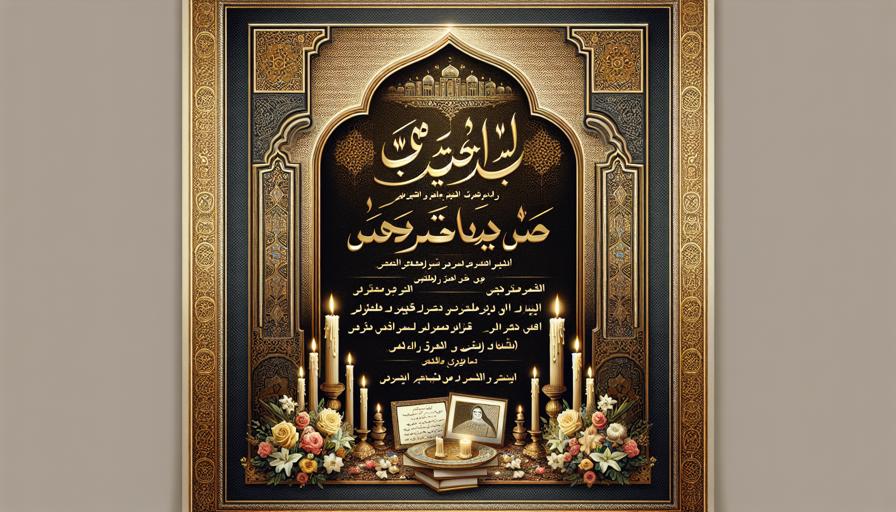 آموزش ساخت بنر ترحیم آنلاین برای تلویزیون شهری