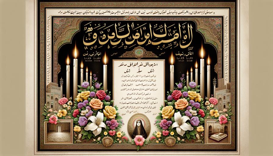 اعلامیه ترحیم هفتم