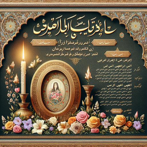 راهنمای طراحی اعلامیه ترحیم اقتصادی و سریع