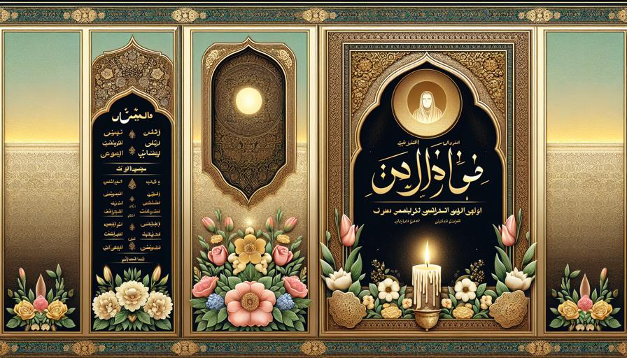 آگهی فوت خواهر همسر؛ متن آماده و محترمانه