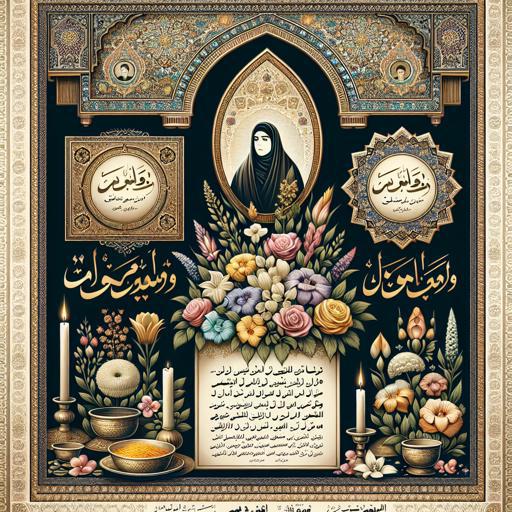 راهنمای طراحی اعلامیه ترحیم با الهام از خوشنویسی ایرانی