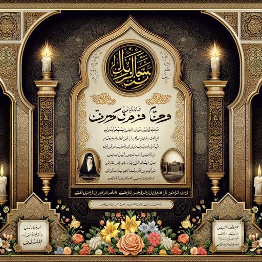 چگونه یک اعلامیه ترحیم زیبا برای پدر طراحی کنیم