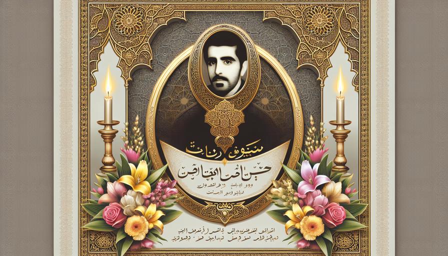 اعلامیه ترحیم دخترخاله؛ جملات ادبی و آرام‌بخش