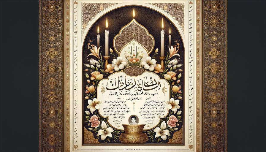 اعلامیه ترحیم آنلاین آماده چاپ؛ دانلود آنی فایل نهایی