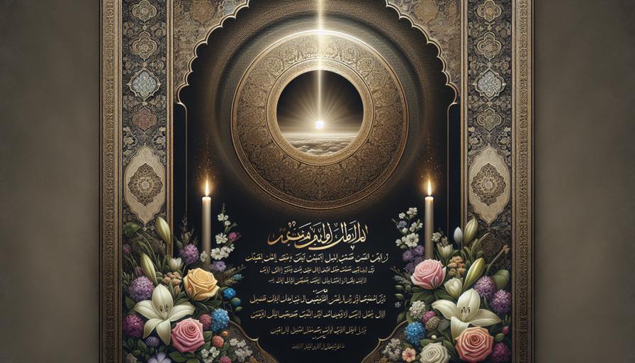 ساخت آگهی فوت فوری برای ارسال در واتساپ یا تلگرام