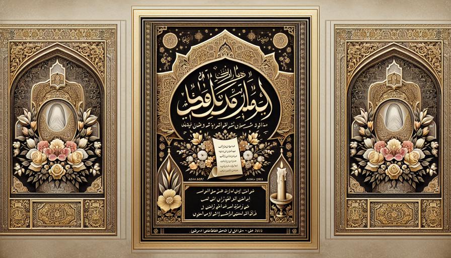 اعلامیه ترحیم برای برادر همسر؛ نمونه متن رسمی