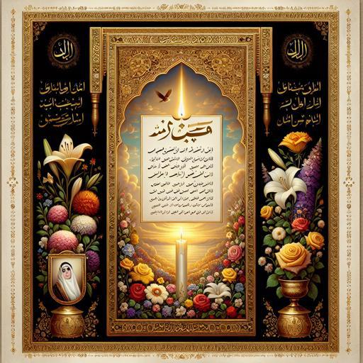 آگهی فوت برای خاله مهربان؛ متن ادبی و تسلیت‌آمیز