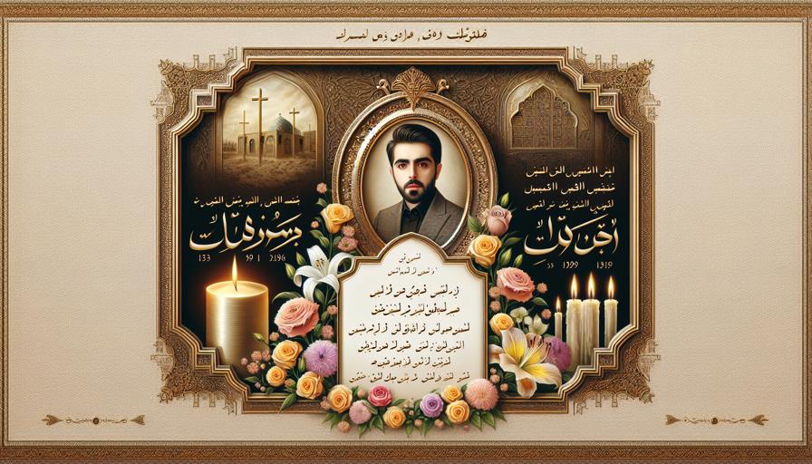 تأثیر استفاده از سایه‌ها و افکت‌ها در طراحی اعلامیه ترحیم