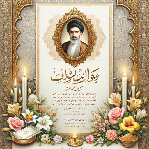چگونه اعلامیه ترحیم را برای مناسبت‌های خاص طراحی کنیم (مثل چهلم یا سالگرد)