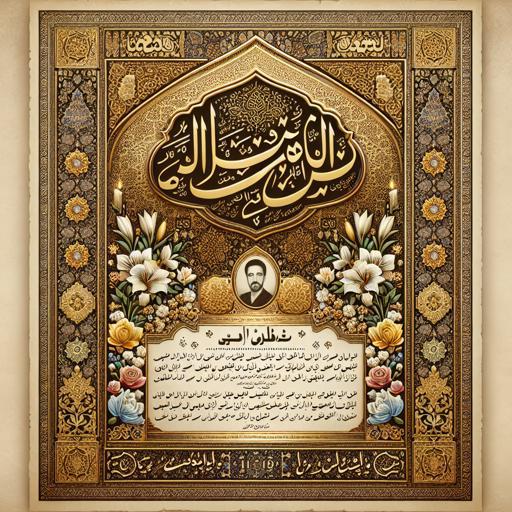 طراحی آگهی فوت هماهنگ با عرف و فرهنگ ایرانی