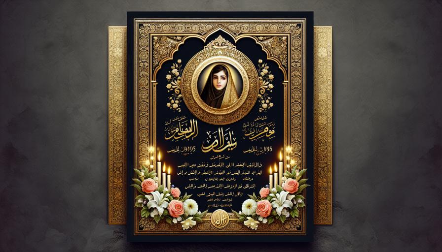 آیات و دعاهای شرعی برای استفاده در آگهی فوت