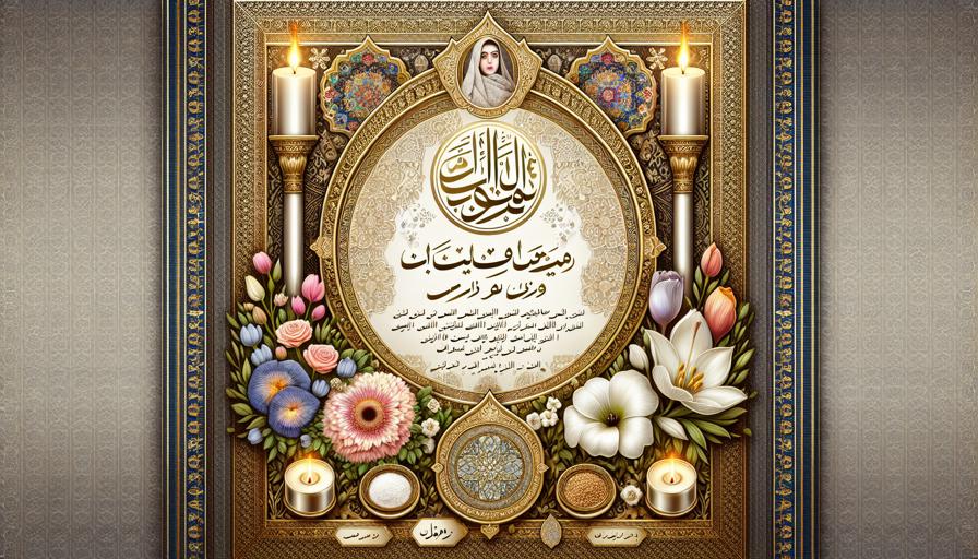 ۱۰ نکته برای طراحی اعلامیه ترحیم با کیفیت بالا