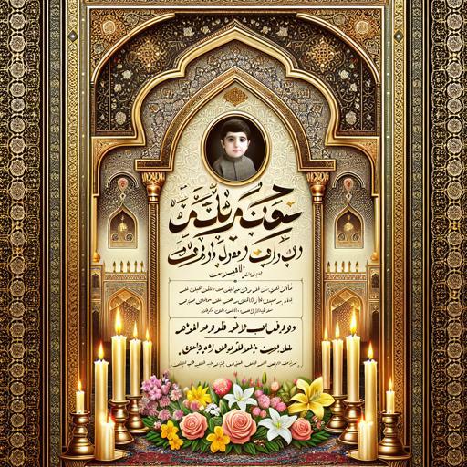 طراحی آنلاین آگهی ترحیم با قاب عکس؛ ابزار پیشرفته و آسان