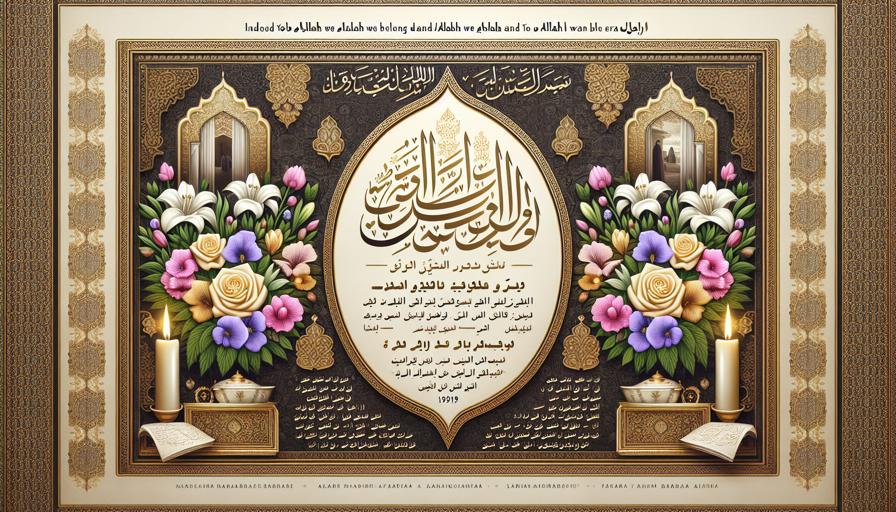 طراحی اعلامیه ترحیم ویژه افراد فرهنگی و دانشگاهی