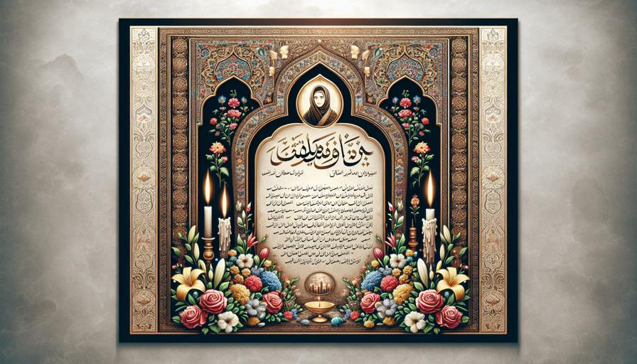 بررسی تفاوت اعلامیه ترحیم شهری و روستایی