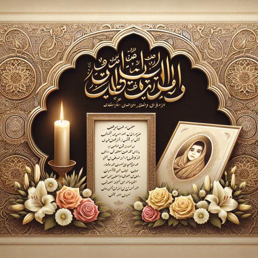 چگونه یک اعلامیه ترحیم با طراحی کلاسیک داشته باشیم