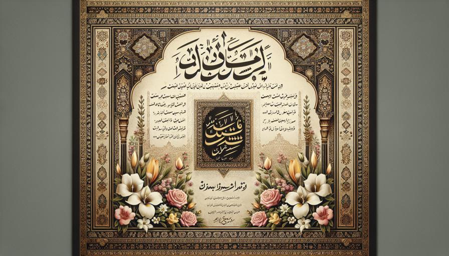 چگونه اعلامیه ترحیم را شخصی‌سازی کنیم