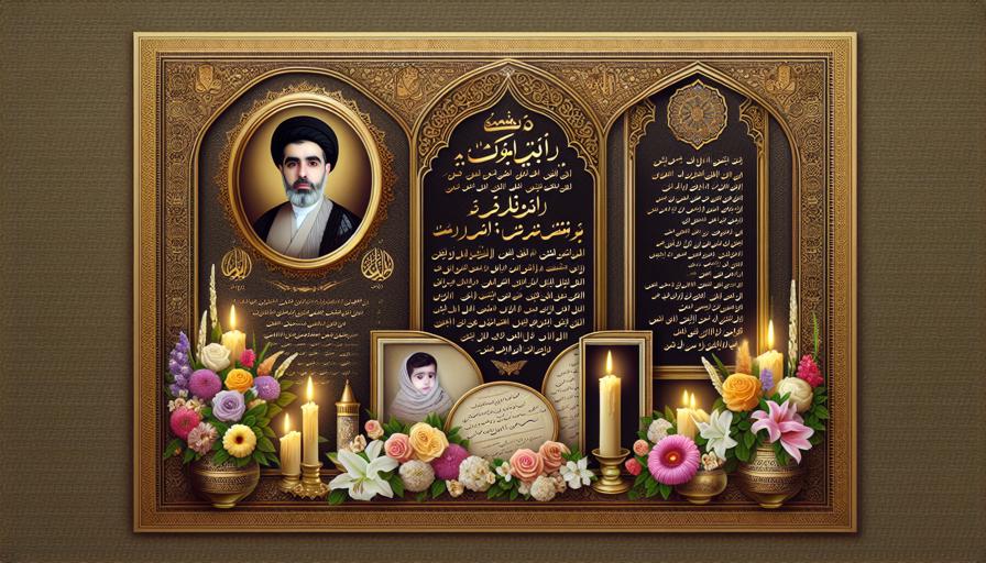 طراحی فوری اعلامیه ترحیم آنلاین با قالب‌های آماده