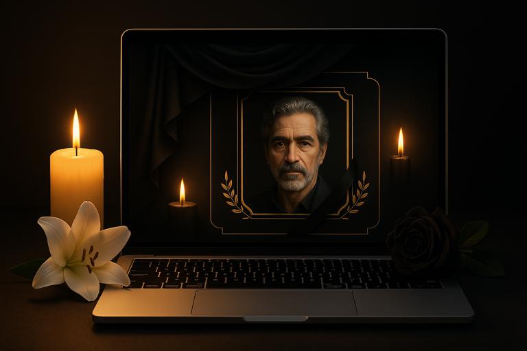 آگهی فوت دیجیتال؛ راهکاری مناسب در دوران جنگ