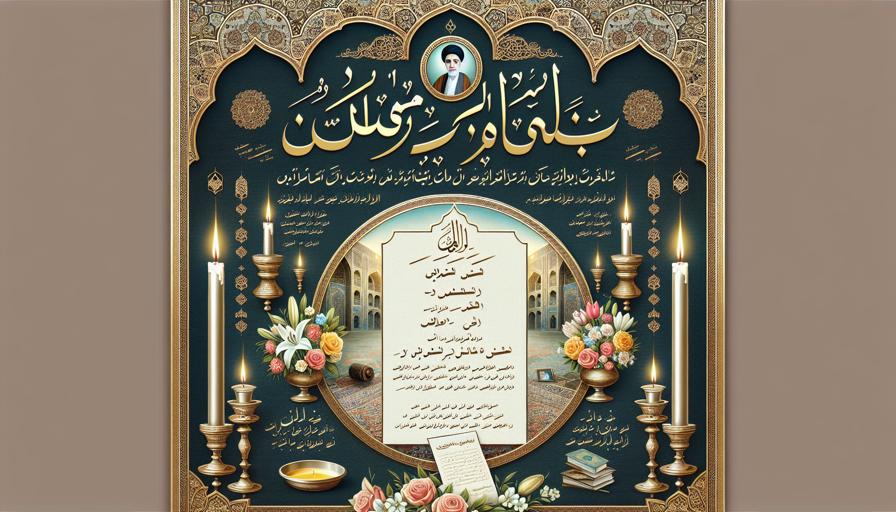 نقش فضای خالی در زیبایی آگهی فوت