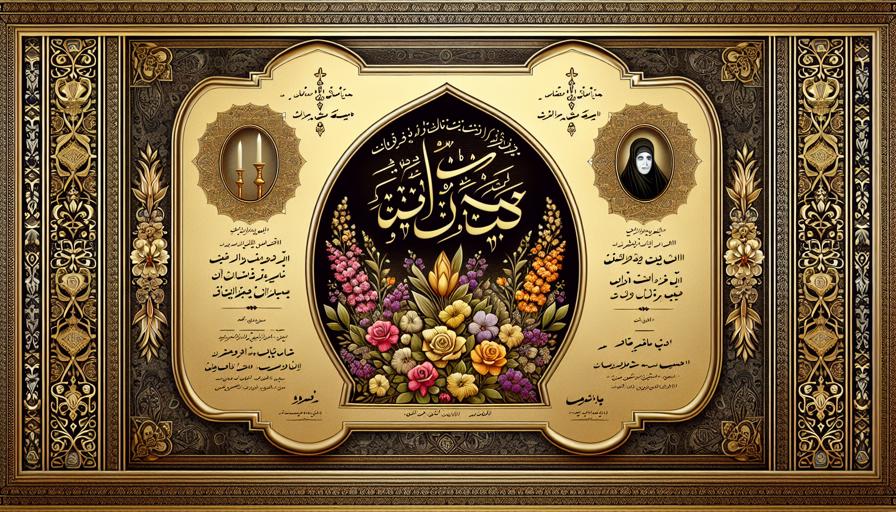 ساخت آنلاین طرح ترحیم عمودی و افقی؛ مناسب چاپخانه‌ها