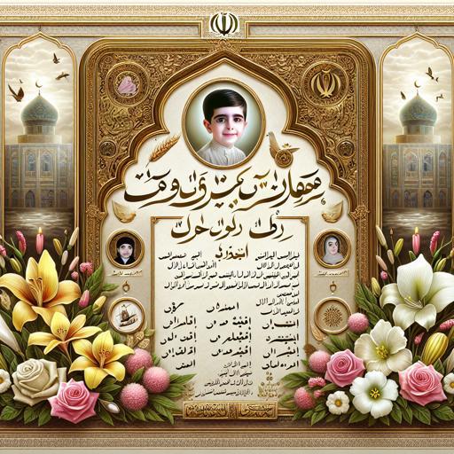 اعلامیه ترحیم دخترعمه؛ متن‌های احساسی و باوقار